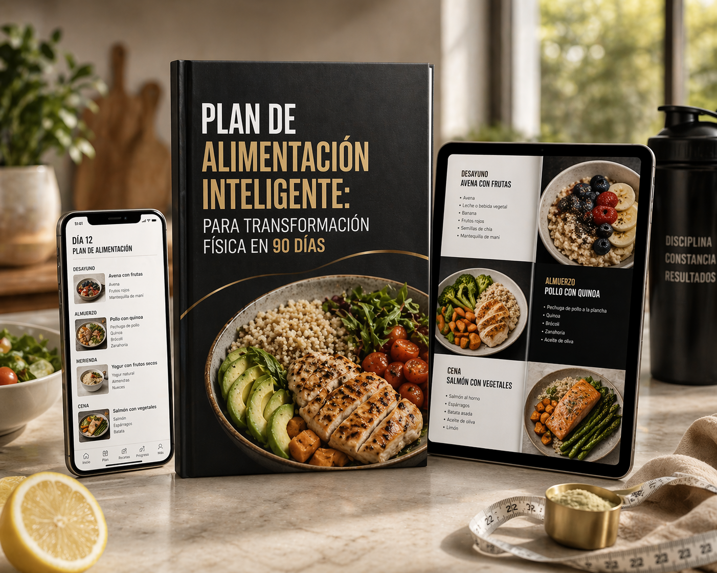 Plan de alimentacion inteligente: Para transformacion fisica en 90 dias